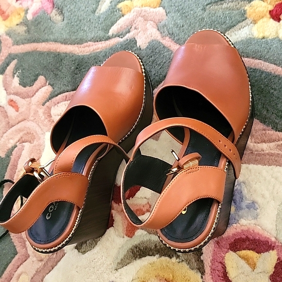 COACH wedge sandals 👡 - Picture 1 of 6